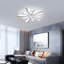 Dimmable 5-Light LED Flush Mount Ceiling Light