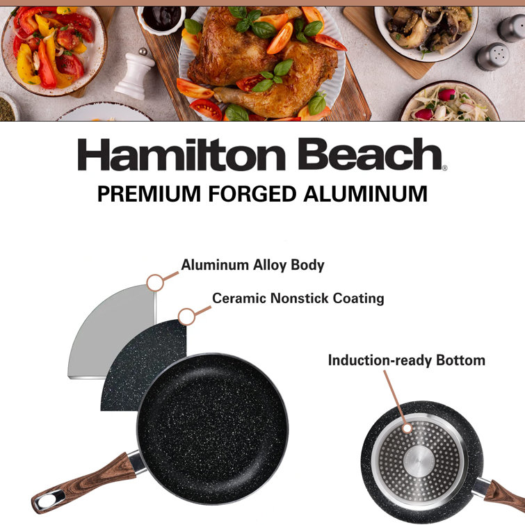 Nonstick Frying Pan Skillet,Non Stick Granite Fry Pan Egg Pan Omelet Pans,  Stone