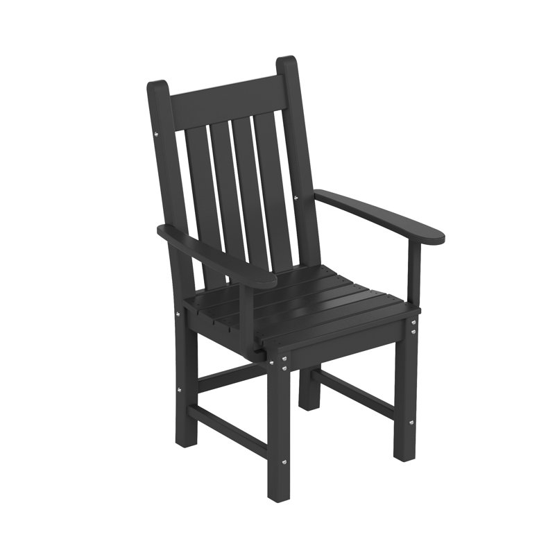 Laguna Premium All-Weather Wicker Outdoor Dining Armchair, Gray