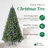 The Holiday Aisle® Rotating Tree Stand Base w/ Cascade Pre-Lit Holiday Tree-9275875