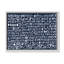 Tribal code-bleu marine-, peinture sur toile-46828713-46828715