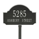 Fitzwilliams 2-Line Lawn Address Sign