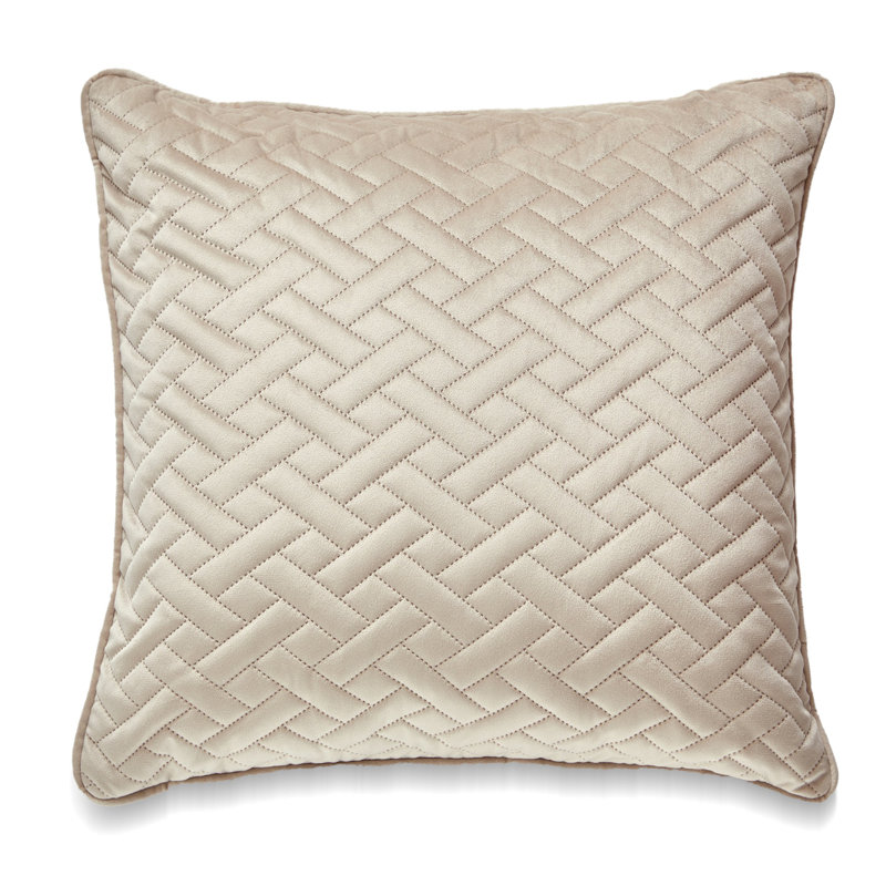 Oreiller réversible LOS AGENLES, Beige, Plumes, H 12 po x l 18 po