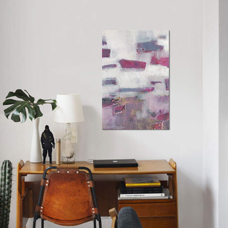 «Tilde V» par Sue Jachimiec - Estampe numérique sur toile tendue avec châssis, H 24 po x l 16 po x P 1 po, Toile tendue