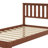 Wood Platform Bed With Headboard-114212971