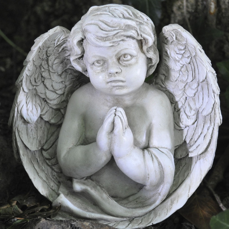 Angels & Cherubs Weather Resistant Plastic Garden Statue