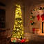 Arbre de noël artificiel pin vert décoration slim-2005356136