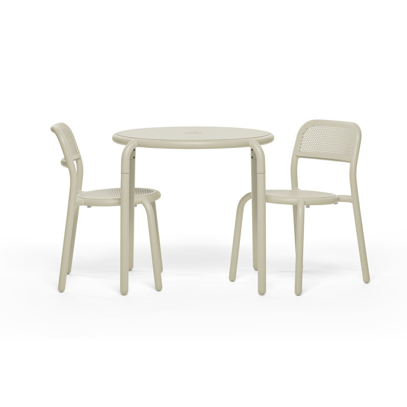 Toní Bistreau Outdoor Bistro Table Set With Chairs, Desert