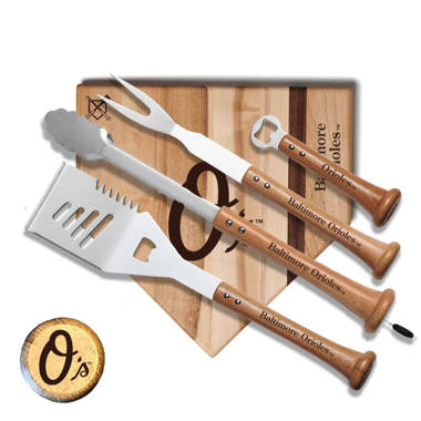 Baltimore Orioles 4 Piece Grilling Tool Set