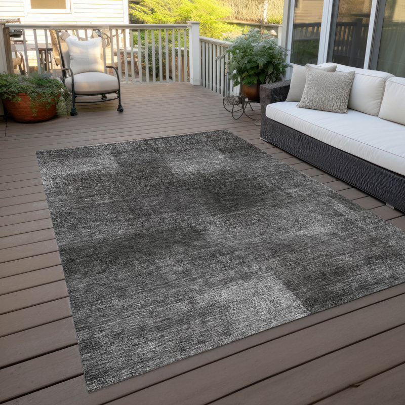 Tapis d'intérieur antidérapant Neysa, Rectangulaire 8 pi x 10 pi