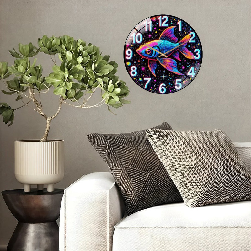 Horloge murale 12 po