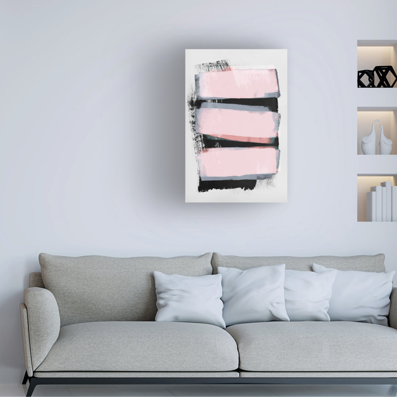 Art sur toile jument minimaliste 44A, H 47 po x l 30 po