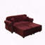 Velours Chesterfield canapé garniture cloutée capitonnée-1336558931