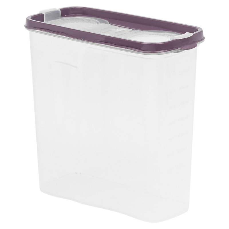 Kendal Food Storage Container, Purple/White
