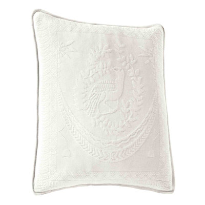 Matelasse Throw Pillow