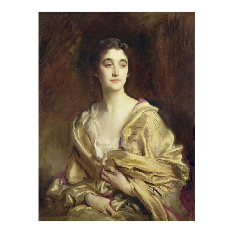 Portrait de Sybil Countess Rocksavage plus tard marquise de Cholmondeley par John Singer Sargent - Estampe numérique