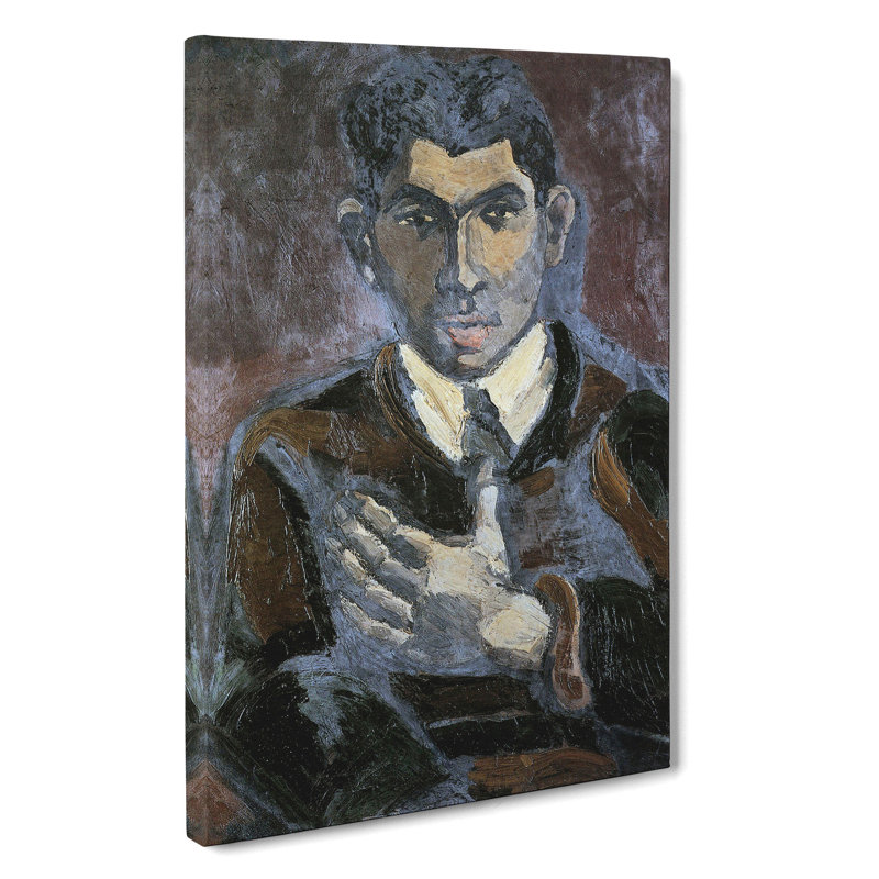 Portrait Of A Man Vol.2 by Walter Gramatte - Wrapped Canvas, 76cm H x 50cm W x 3cm D