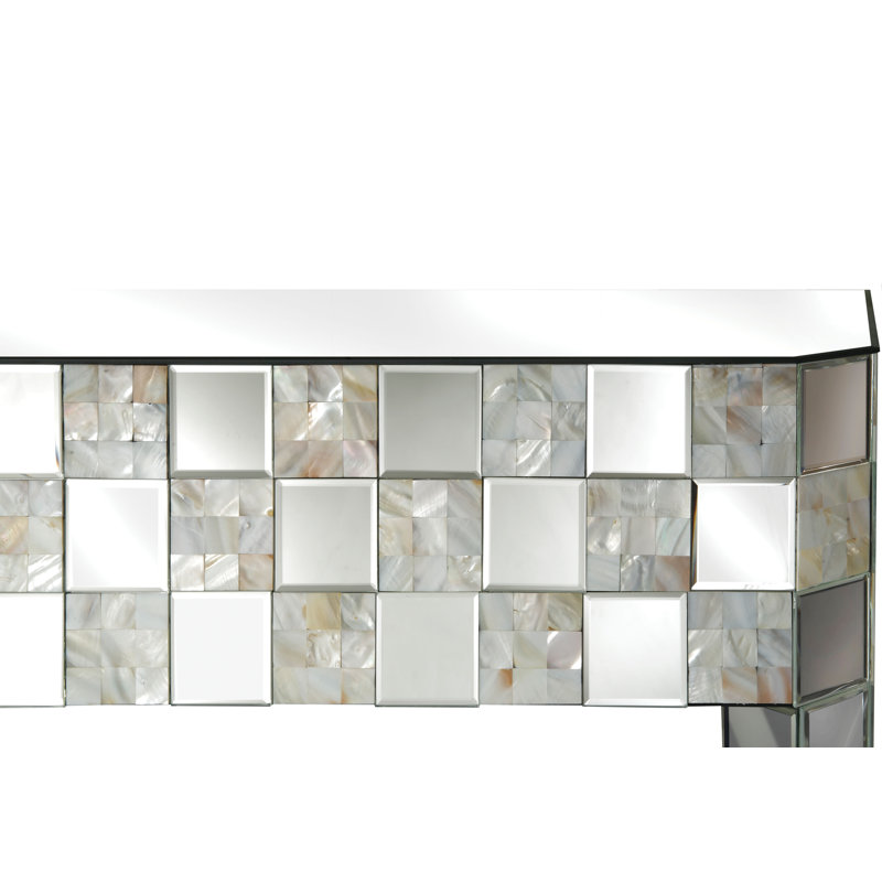 Albero 46'' Glass Top Console Table