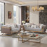 Ensemble de canapé 2 pièces avec coussins décoratifs Valora