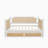 Traditional Style Rattan Daybed with 2 Drawers-376731190-376731191