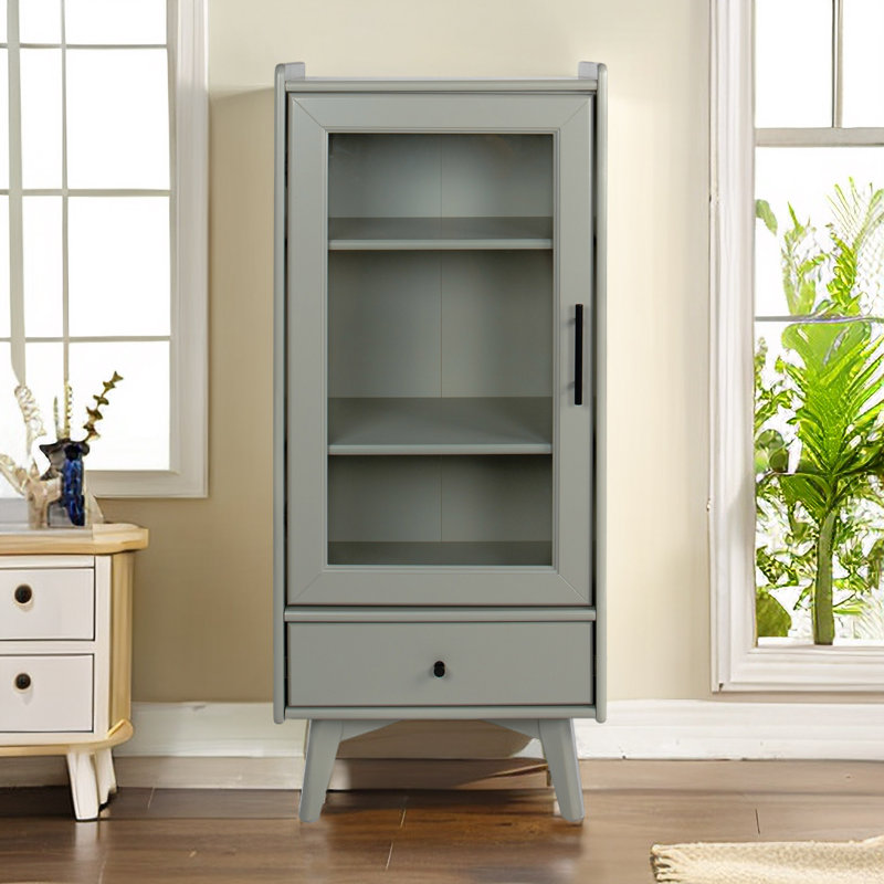 Lakay Freestanding Bathroom Cabinet, Gray