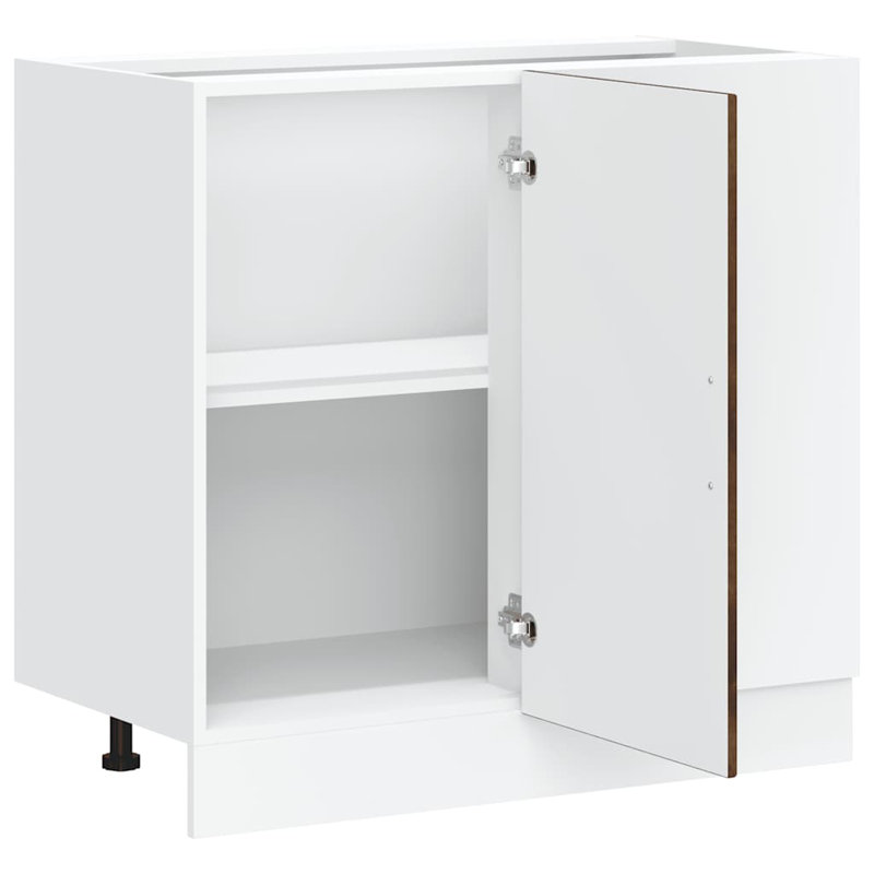 Kitchen Base Cabinet Kalmar Engineered Wood, Smoked Oak