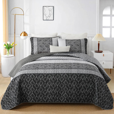 Ensemble de courtepointe 3 pièces Boho