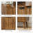 31.5 Inch Wide Sideboard Buffet Cabinet With Storage, Versatile And Stylish For Modern Farmhouse Decor