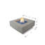 Square Smokeless Outdoor Fireplace-297982231-297982233
