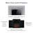 Michihiro Electric Fireplace TV Stand with Mantel-2050478330