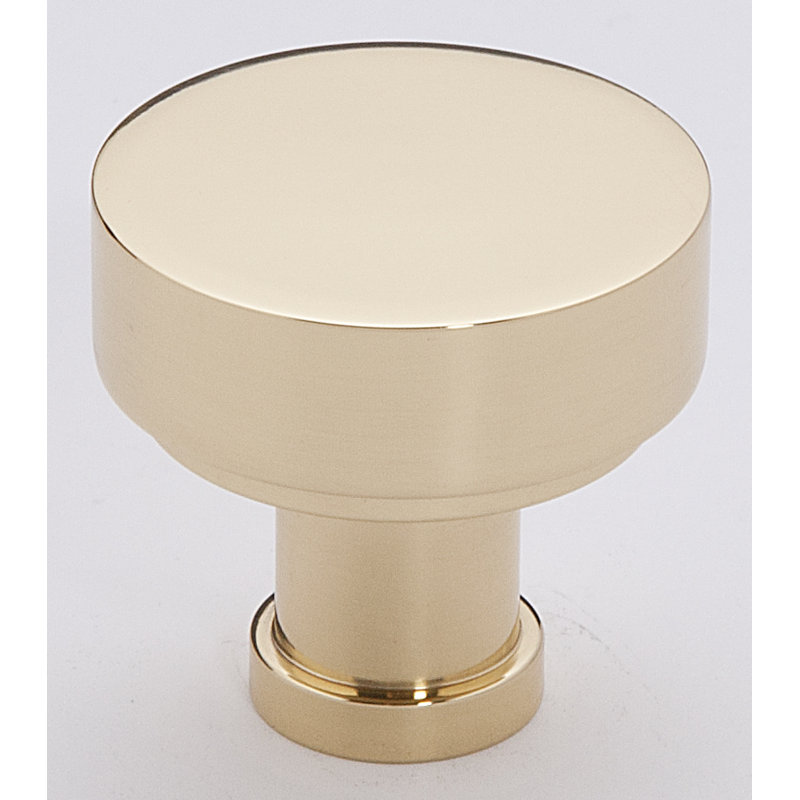 Moderne Round Knob, 1.5" H x 1.5" W x 1.13" D
