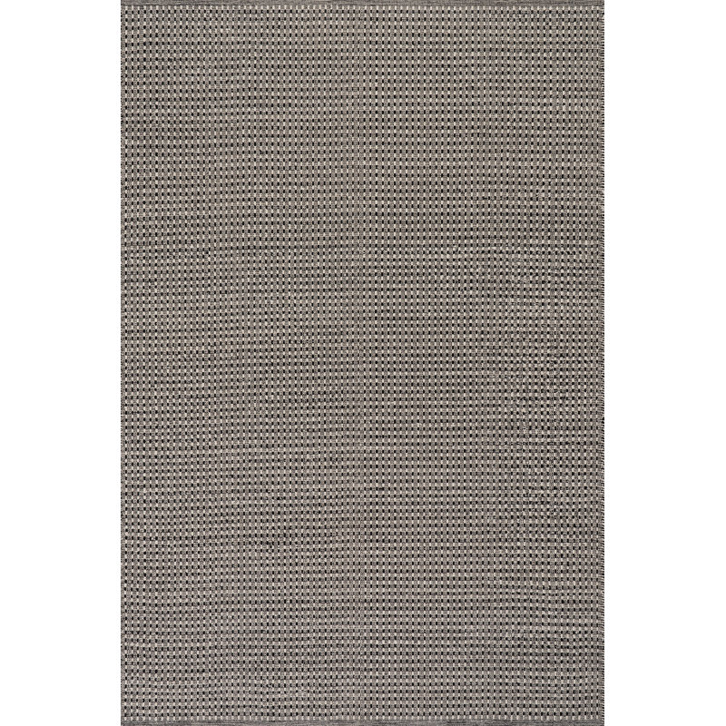 Tapis tissé à la main Carmeon Hamilton, Rectangle 9 pi 6 po x 13 pi 6 po