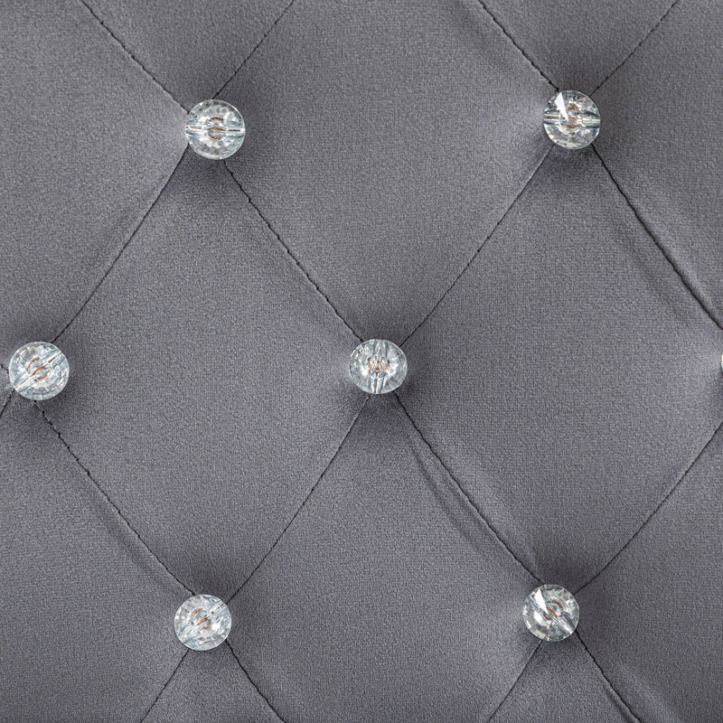 Home Office Chair, Button Tufted Desk Chair With Adjustable Height