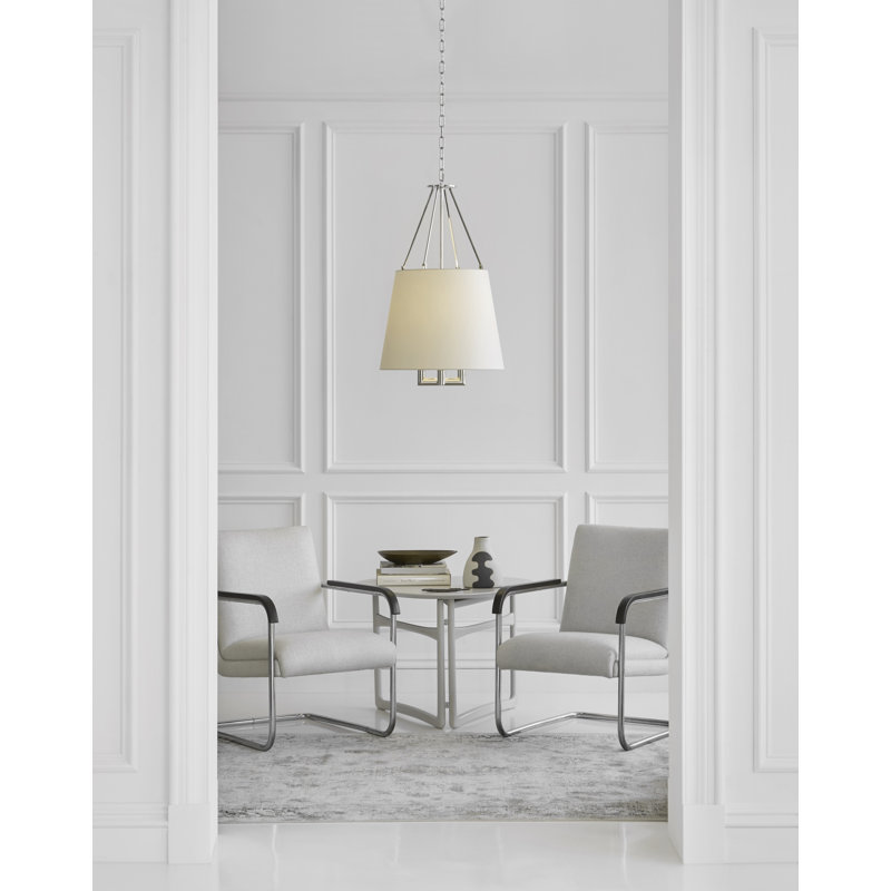 J. Randall Powers Dalston Hanging Shade, Bronze, Fabric