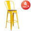 Tabouret de salle à manger en métal Margherite-466744689-460918465