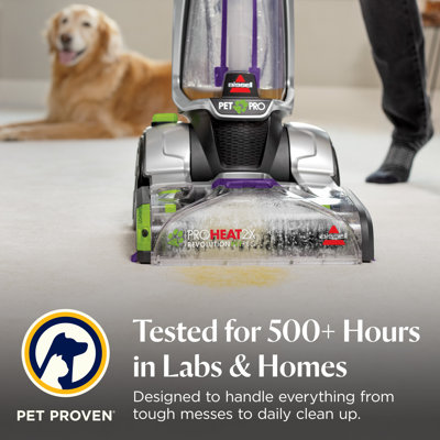 BISSELL ProHeat 2X Revolution Pet Pro Plus, Upright Deep Cleaner, Dual Dirt Lifter Powerbrush, Hose & Tool Attachment, Pet Upholstery Tool 3588F
