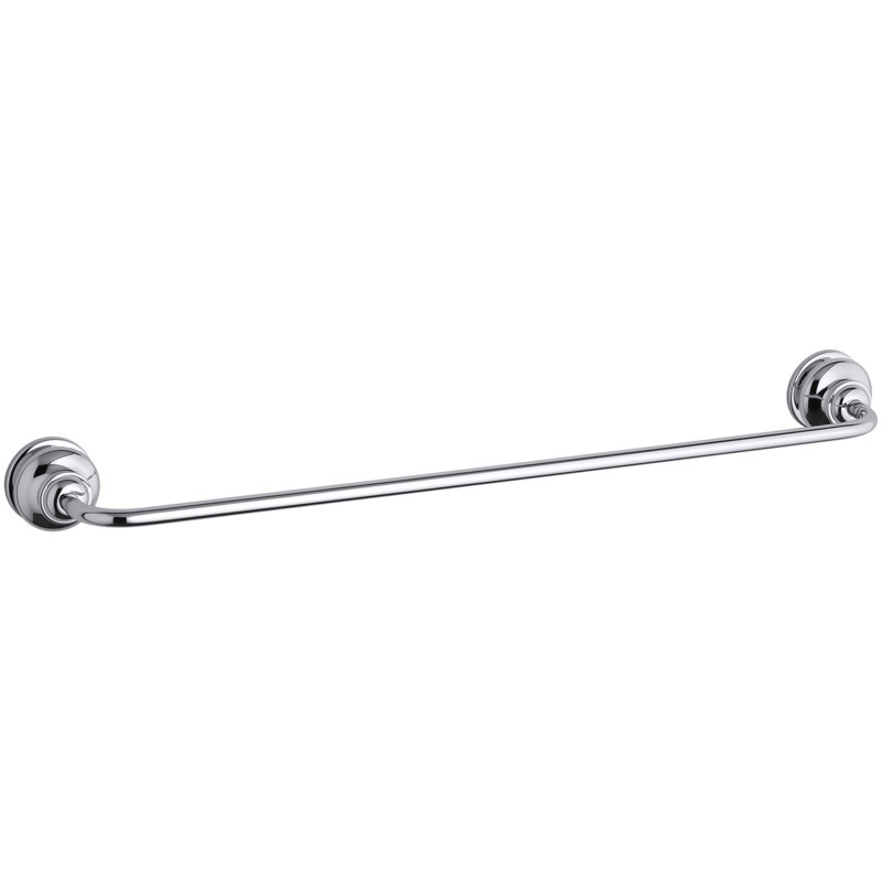 Barre à serviettes murale Fairfax, Chrome poli, L 24 po