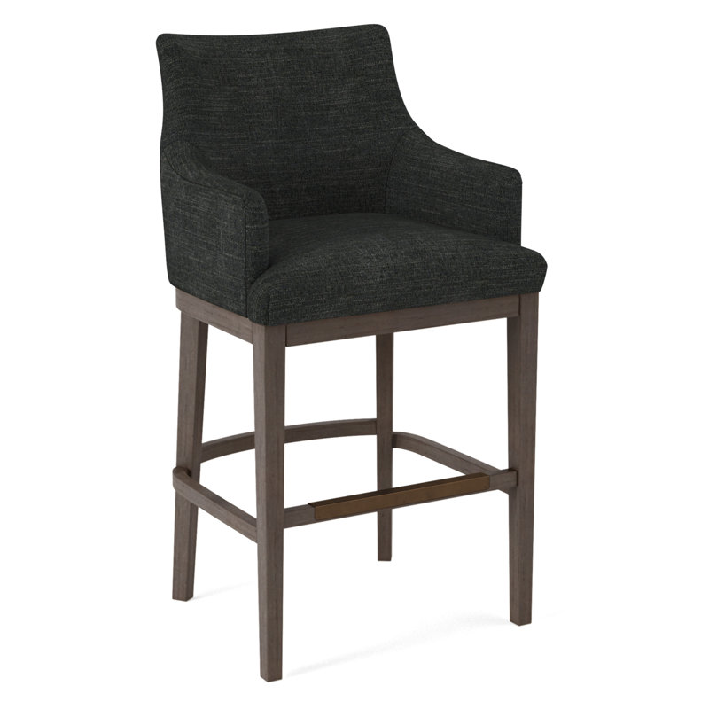 Upholstered Stool, 61643-61, Nutmeg