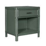 Clara Collection 1 - Drawer Rattan Nightstand