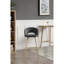 Hollydale Upholstered Counter Stool with Metal Frame-165755184