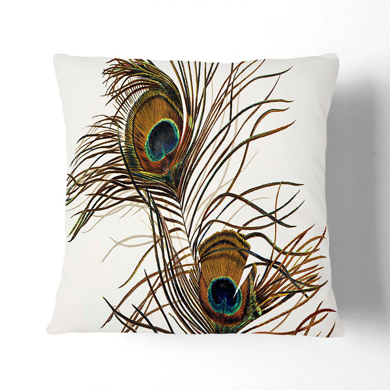 Animal Print Square Cushion, 55cm H x 55cm W x 20cm D