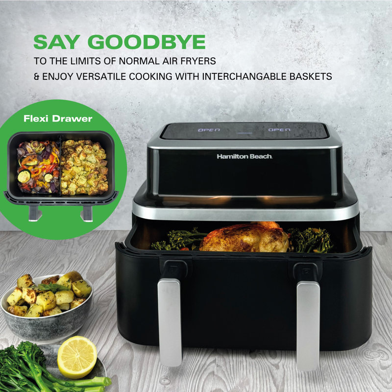 Hamilton Beach VisionCook 9L Dual Airfryer