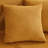 Corduroy Upholstered U-Shaped Sectional Sofa With LED Light Strip & Six Pillows-1576395583
