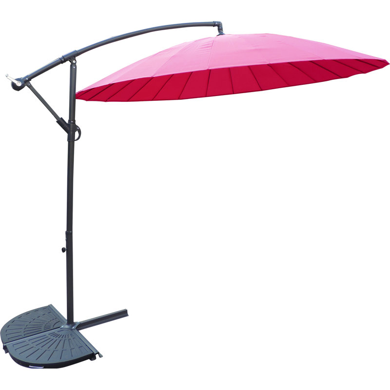3m Shanghai Cantilever Parasol, Pink