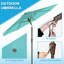 Parasol de patio 9 pi avec base-133047203