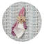 Coquette 100% Phthalate-free Vinyl Round Placemats-1790695126