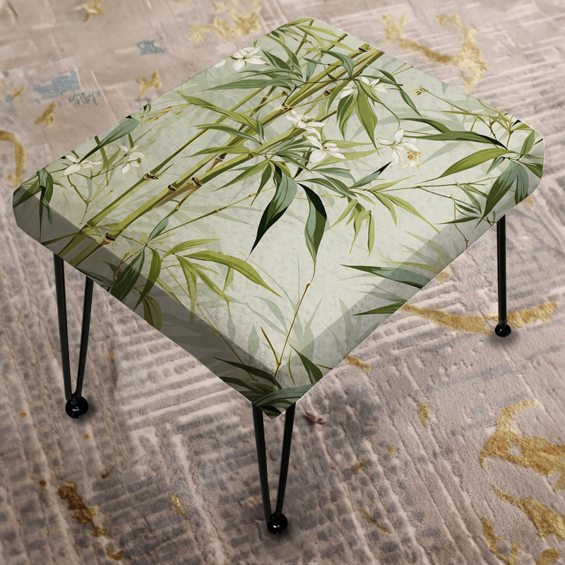 Repose-pieds Bamboo Zen Tropical