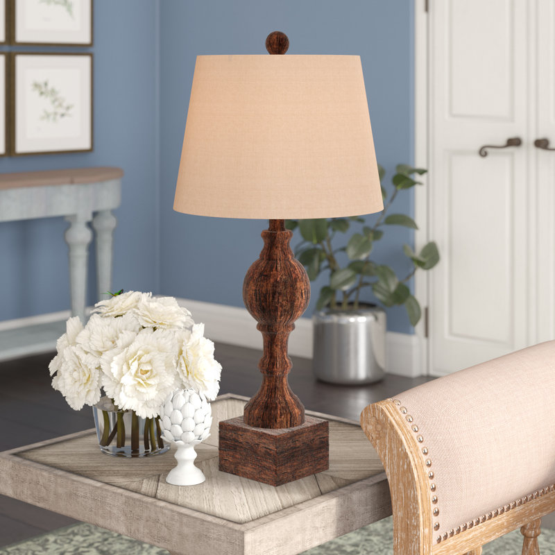 Ensemble de lampes de table 27 po Roxann, Brun, Gruau