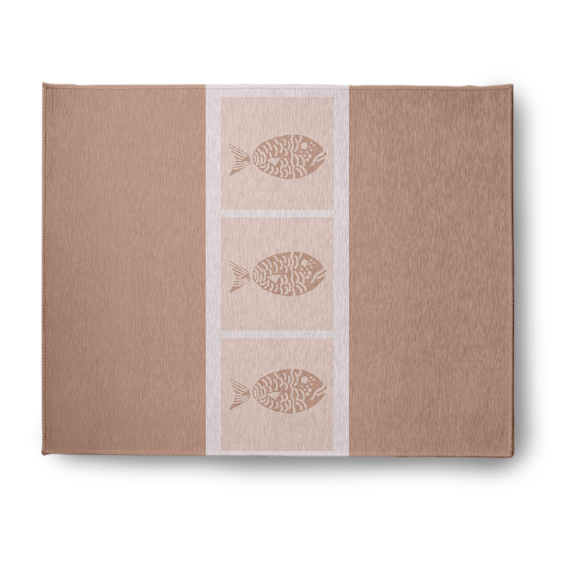 Tapis mauve intérieur / extérieur tissé à plat Marcotta, Rectangle 8 pi x 10 pi