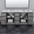 84'' Double Bathroom Vanity with Genuine Marble Top-79721278-79721280